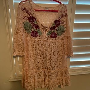 Guess crochet dress